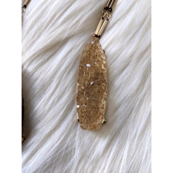 NWT Druzy Style necklace in choice of color - Picture 2 of 6